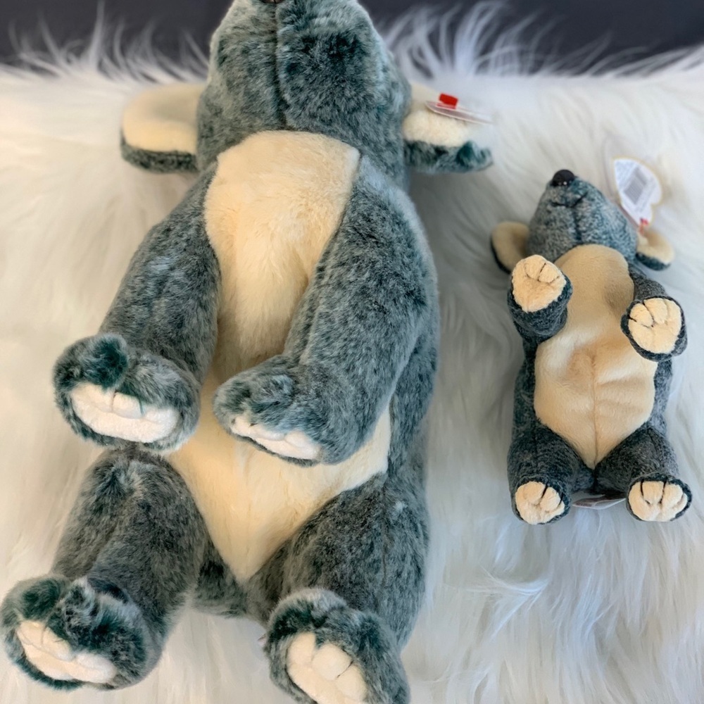 Ty (30) Koala Plush Pair in Green and Cream “Eucalyptus” - Picture 6 of 16